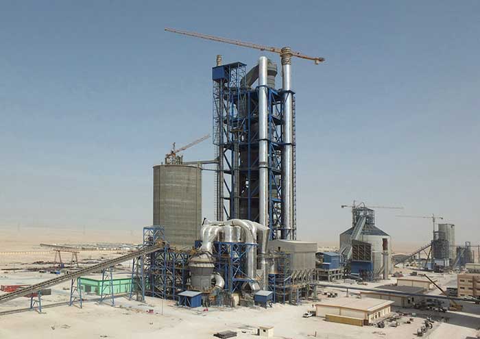 卡塔尔AL-Khalij水泥公司5800td熟料水泥生产线